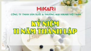 sinh nhật độc đáo kỷ niệm 11 năm thành lập Hikari Việt Nam